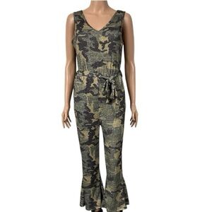 Merigold Kiss - NWT - Camouflage Sleeveless Jumpsuit